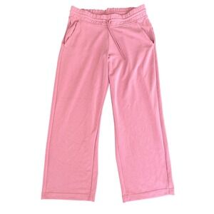 Athleta Seasoft Straight Pants Pink Lounge Pants Small Petite Athleisure